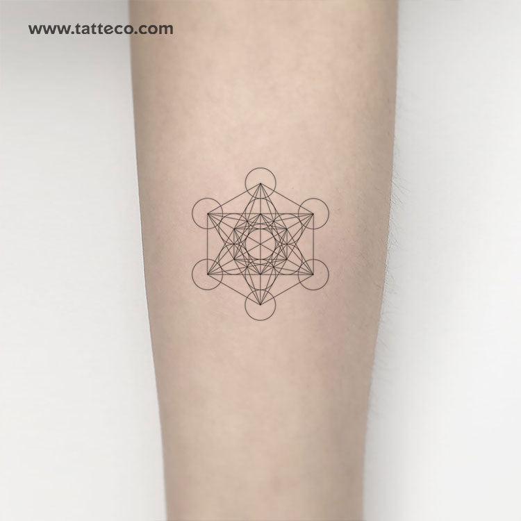 Sacred Geometry Temporary Tattoos