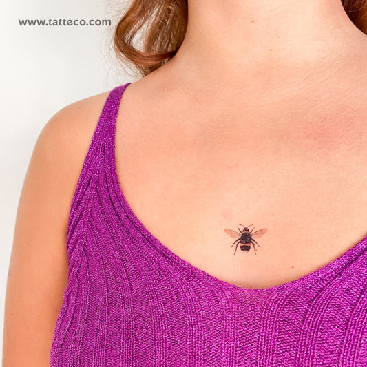 Bumblebee Temporary Tattoo - Set of 3