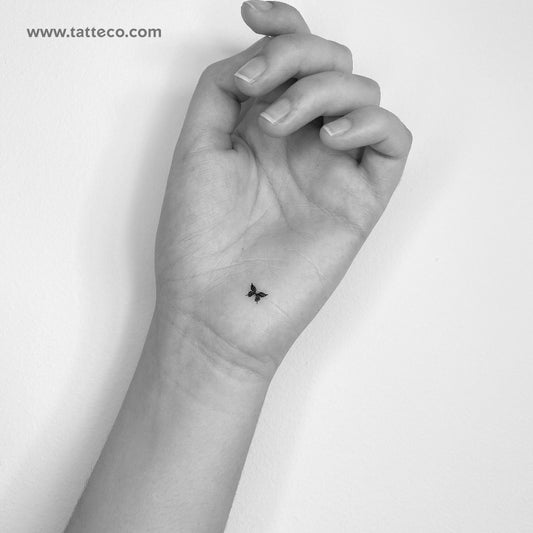 Tiny Butterfly Temporary Tattoo - Set of 3