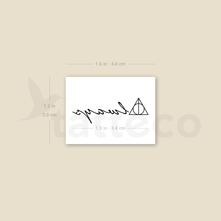 Always Temporary Tattoo - Set of 3