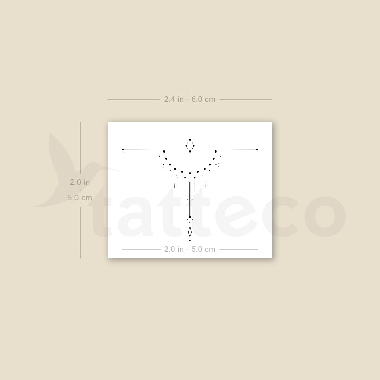 Ornamental Temporary Tattoo by Harmlessberry - Set of 3