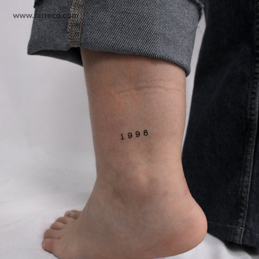 Tatuaje temporal de 1998 - Juego de 3
