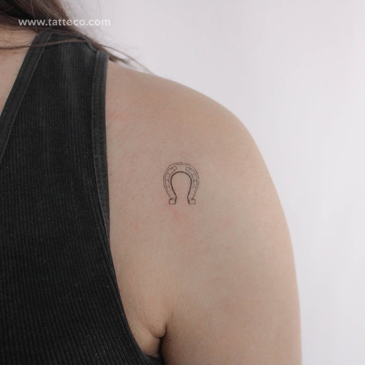 Tatuaje temporal de herradura - Juego de 3