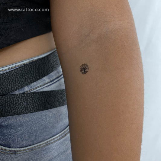 Tatuaje temporal del árbol de la vida (pequeño) - Juego de 3