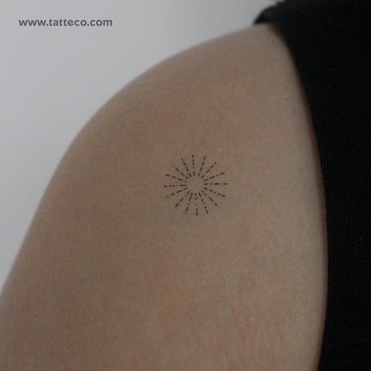 Solar Sparkle Type II by Jakenowicz Temporary Tattoo - Set of 3