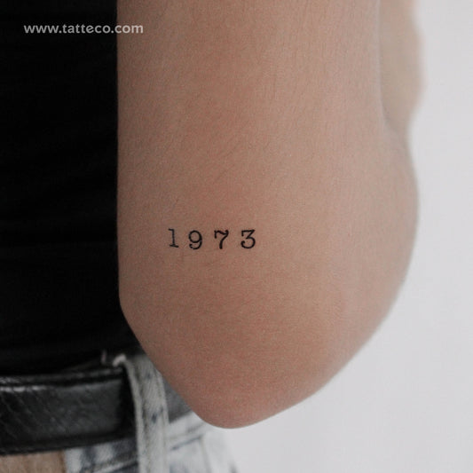 Tatuaje temporal de 1973 - Juego de 3