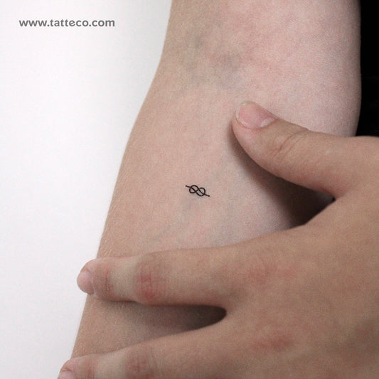 Small Knot Temporary Tattoo - Set of 3