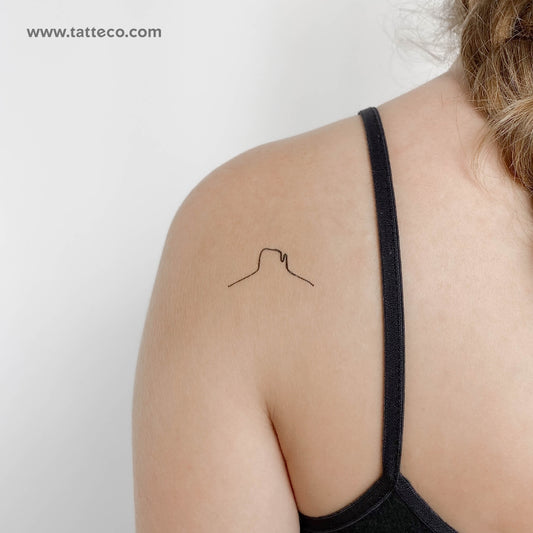 Tatuaje temporal de Monument Valley - Juego de 3