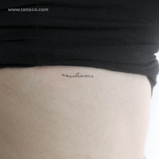 Resilience Temporary Tattoo - Set of 3