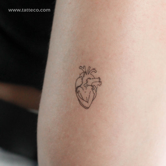 Self-Love Heart Temporary Tattoo - Set of 3
