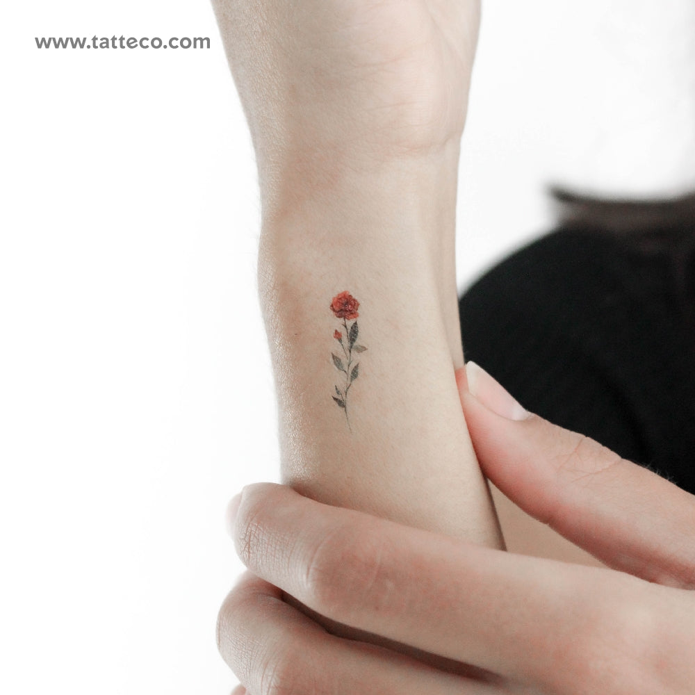 Beautiful Small Roses Tattoos for Women