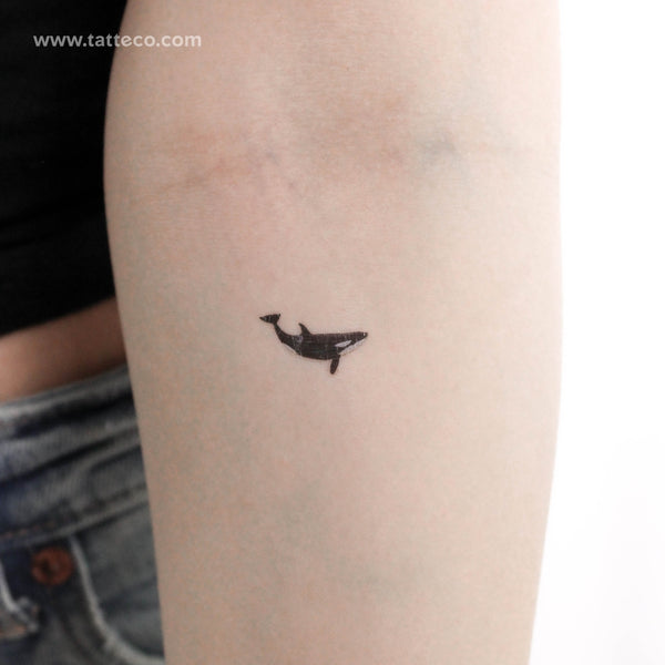 Orca Temporary Tattoo - Set of 3
