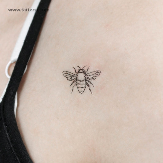 Honeybee Temporary Tattoo - Set of 3