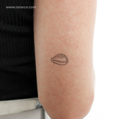 Cowrie Shell Temporary Tattoo - Set of 3