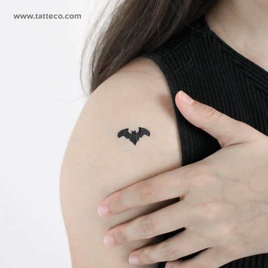 Bat Temporary Tattoo - Set of 3
