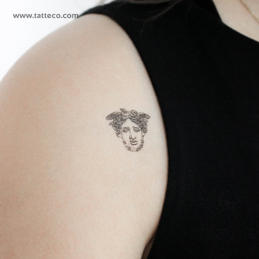 Tatuaje temporal de Medusa - Juego de 3