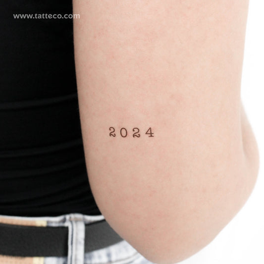 Tatuaje temporal 2024 - Juego de 3