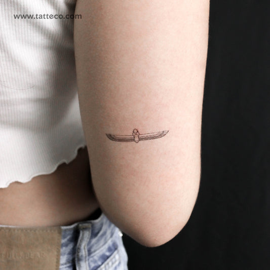 Tatuaje temporal de escarabajo pequeño - Juego de 3