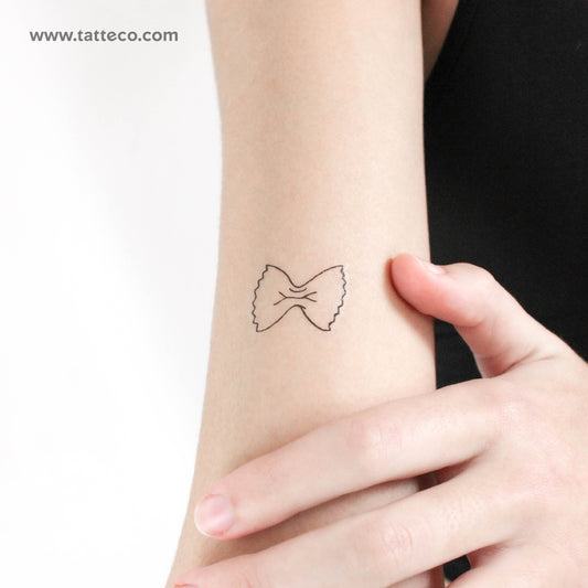 Tatuaje temporal de Farfalle - Juego de 3