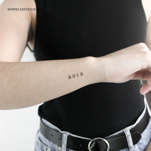 Tatuaje temporal 2013 - Juego de 3