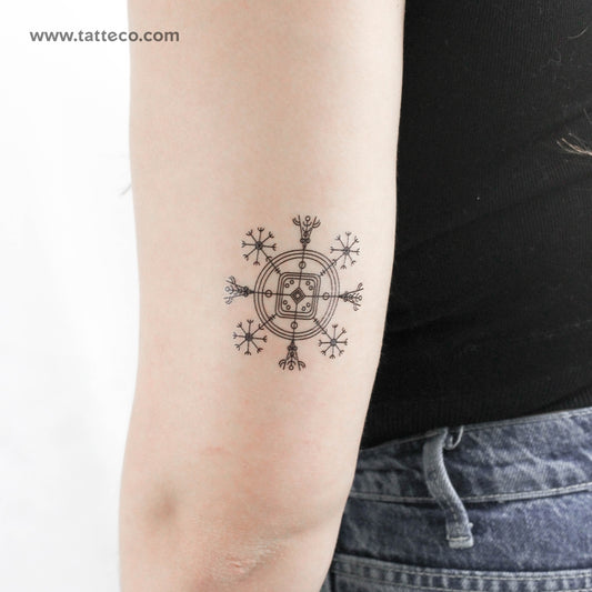 Hulinhjálmur Temporary Tattoo - Set of 3