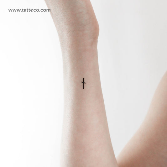 Naudiz Rune Temporary Tattoo - Set of 3