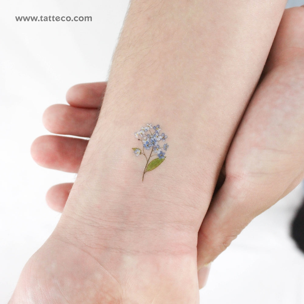 Forget Me Not Tattoos: A Tiny Love Story