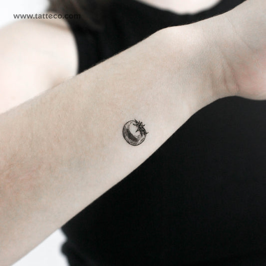 Tatuaje temporal de tomate pequeño - Juego de 3