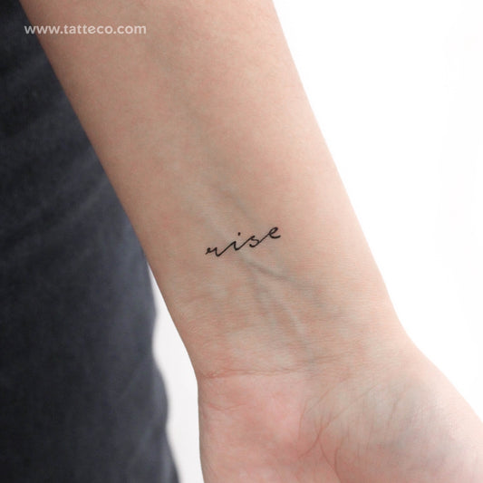 Rise Temporary Tattoo - Set of 3