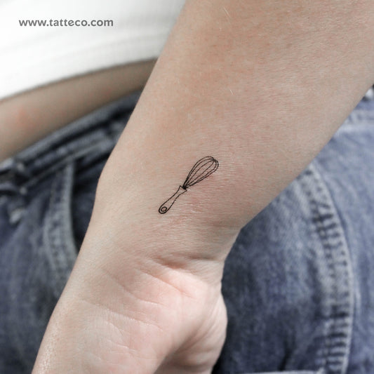 Whisk Temporary Tattoo - Set of 3