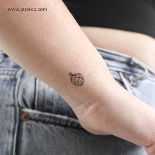 Artichoke Temporary Tattoo - Set of 3