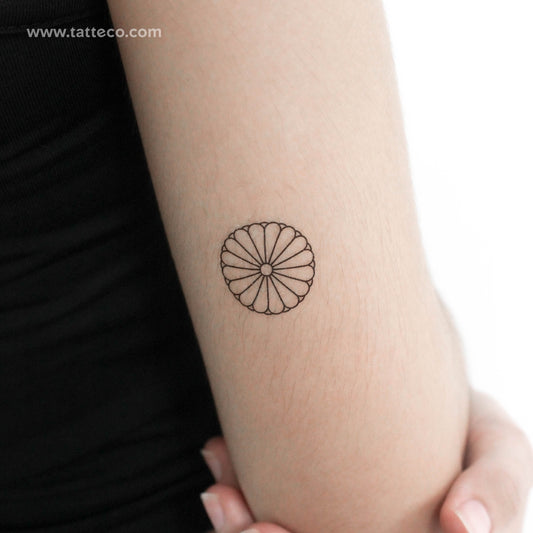 Tatuaje temporal del Sello Imperial de Japón (juego de 3)