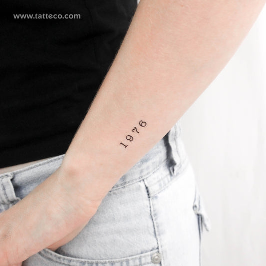 1976 Temporary Tattoo - Set of 3