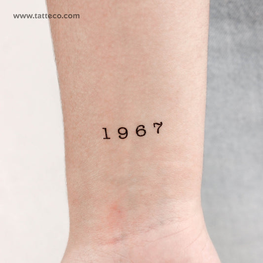 1967 Temporary Tattoo - Set of 3