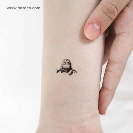 Humpty Dumpty Temporary Tattoo - Set of 3