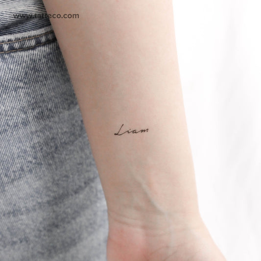 Liam Temporary Tattoo - Set of 3