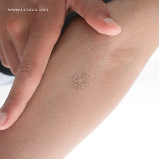 Tatuaje temporal Solar Sparkle Type I de Jakenowicz - Juego de 3