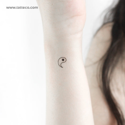 Tatuaje temporal de Yang - Juego de 3