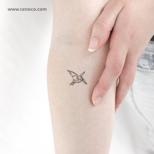 Pterosaur Temporary Tattoo - Set of 3