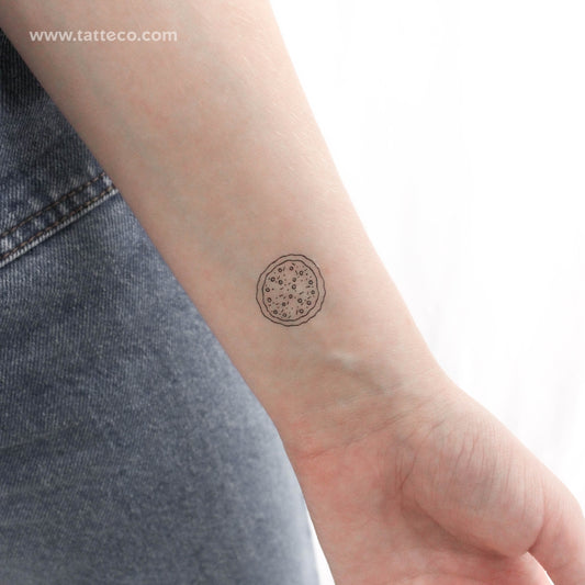 Pizza Temporary Tattoo - Set of 3
