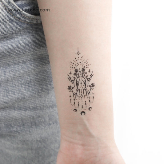 Tatuaje temporal de pulsera tribal de Tukoi (juego de 3)
