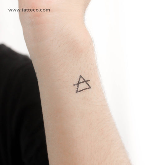 Tatuaje temporal del símbolo de Transcend - Juego de 3