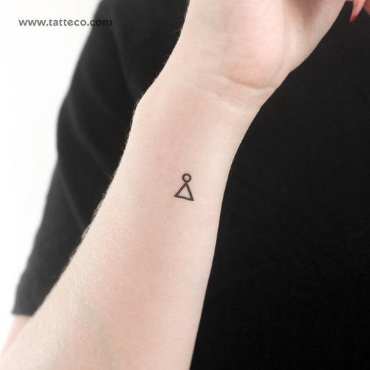 Tatuaje temporal de símbolo de aprendizaje - Juego de 3