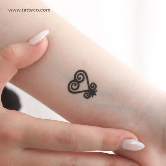Tatuaje temporal Sankofa - Juego de 3