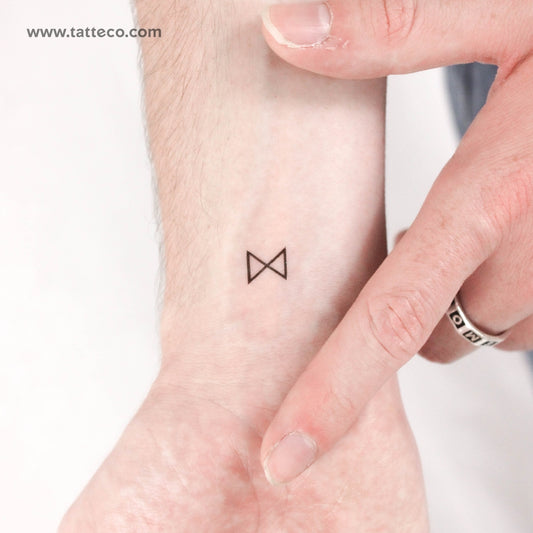 Tatuaje temporal del símbolo Reflect - Juego de 3