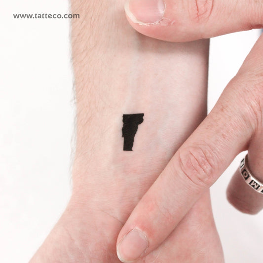 Vermont Temporary Tattoo - Set of 3