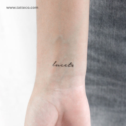 Tatuaje temporal Lucete - Juego de 3