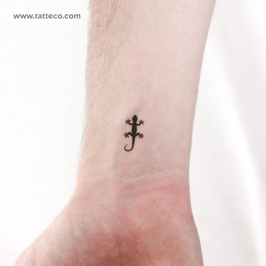 Tatuaje temporal de geco - Juego de 3