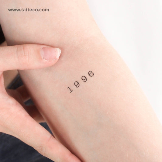 Tatuaje temporal de 1996 - Juego de 3