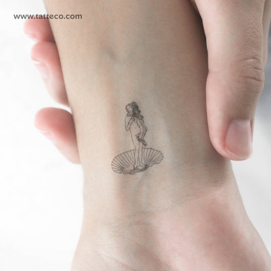 Little Botticelli's Venus Temporary Tattoo - Set of 3